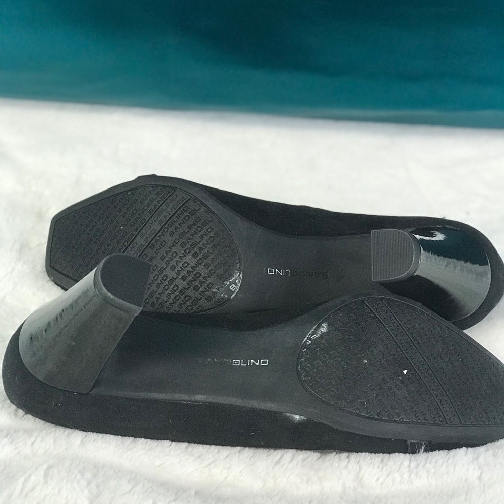 Bandolino Bd7 Vance Black Square Close Toe Classic - Picture 5 of 5